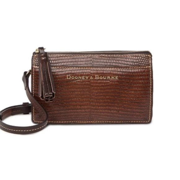 DOONEY & BOURKE Gingy Embossed Leather Crossbody Bag - Picture 5 of 12